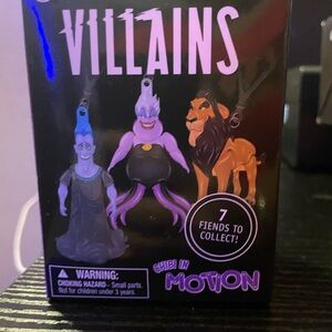 Disney Villains Hades, Ursula, and Scar Figures